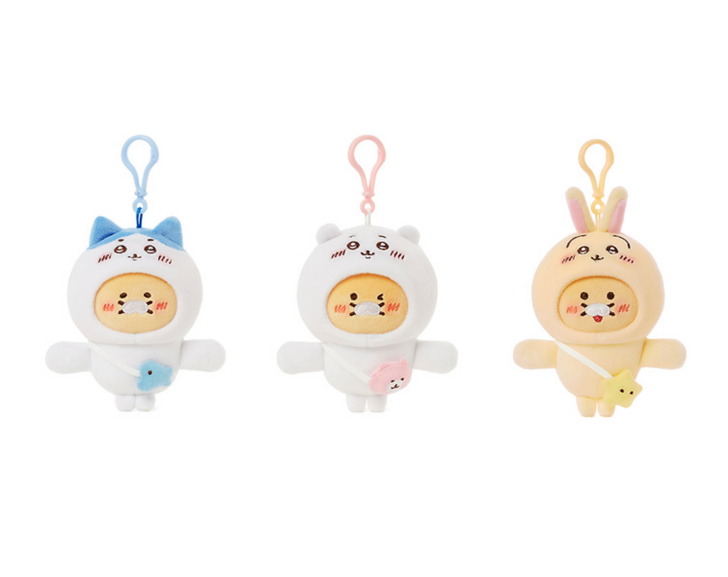 Kakao Friends x Chiikawa 手牽手磁石公仔鎖匙扣