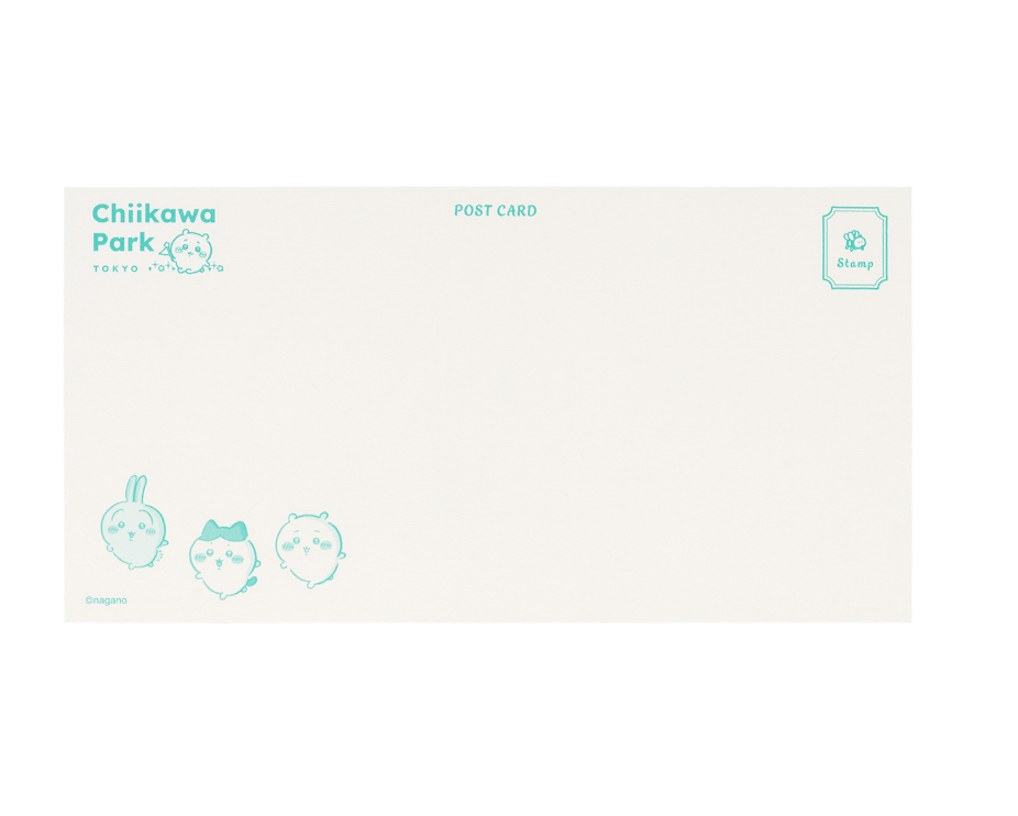 (9月底到貨)Chiikawa Park Postcard 昼之森