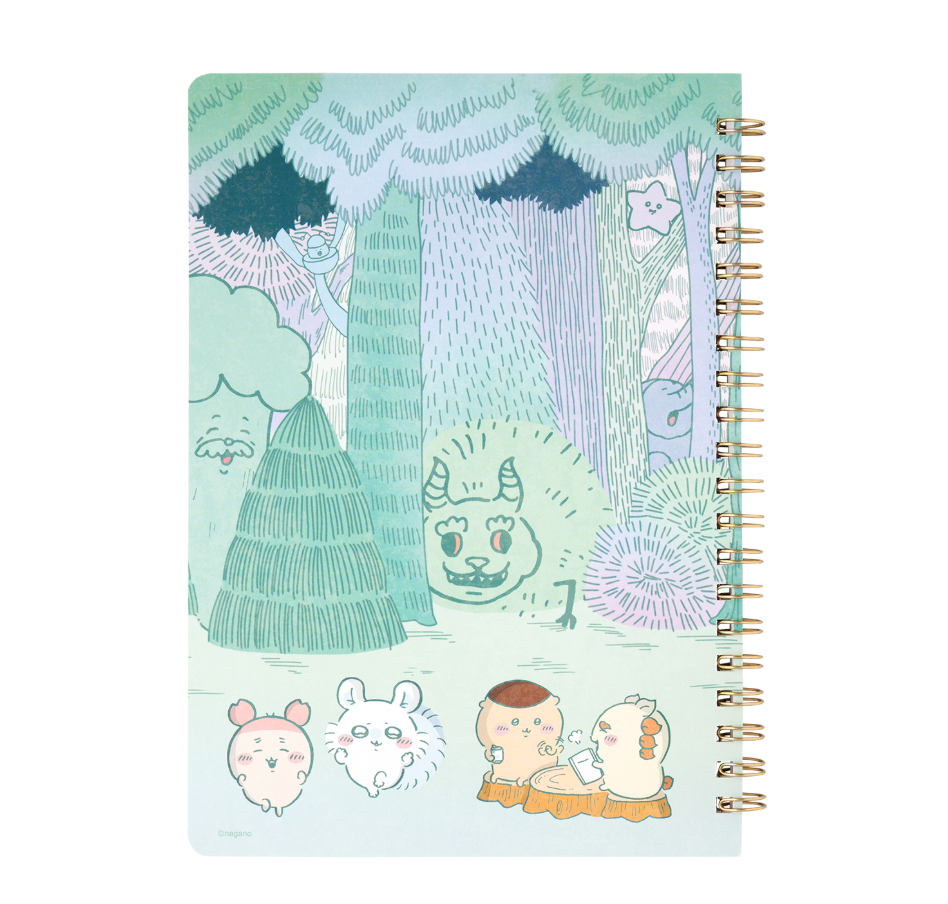 (9月底到貨)Chiikawa Park Notebook 筆記簿 昼之森