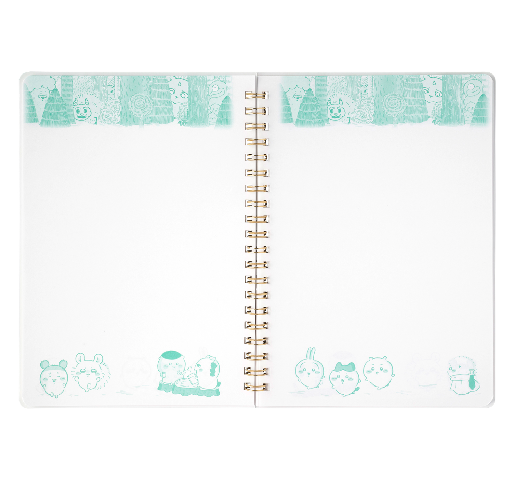 (9月底到貨)Chiikawa Park Notebook 筆記簿 昼之森