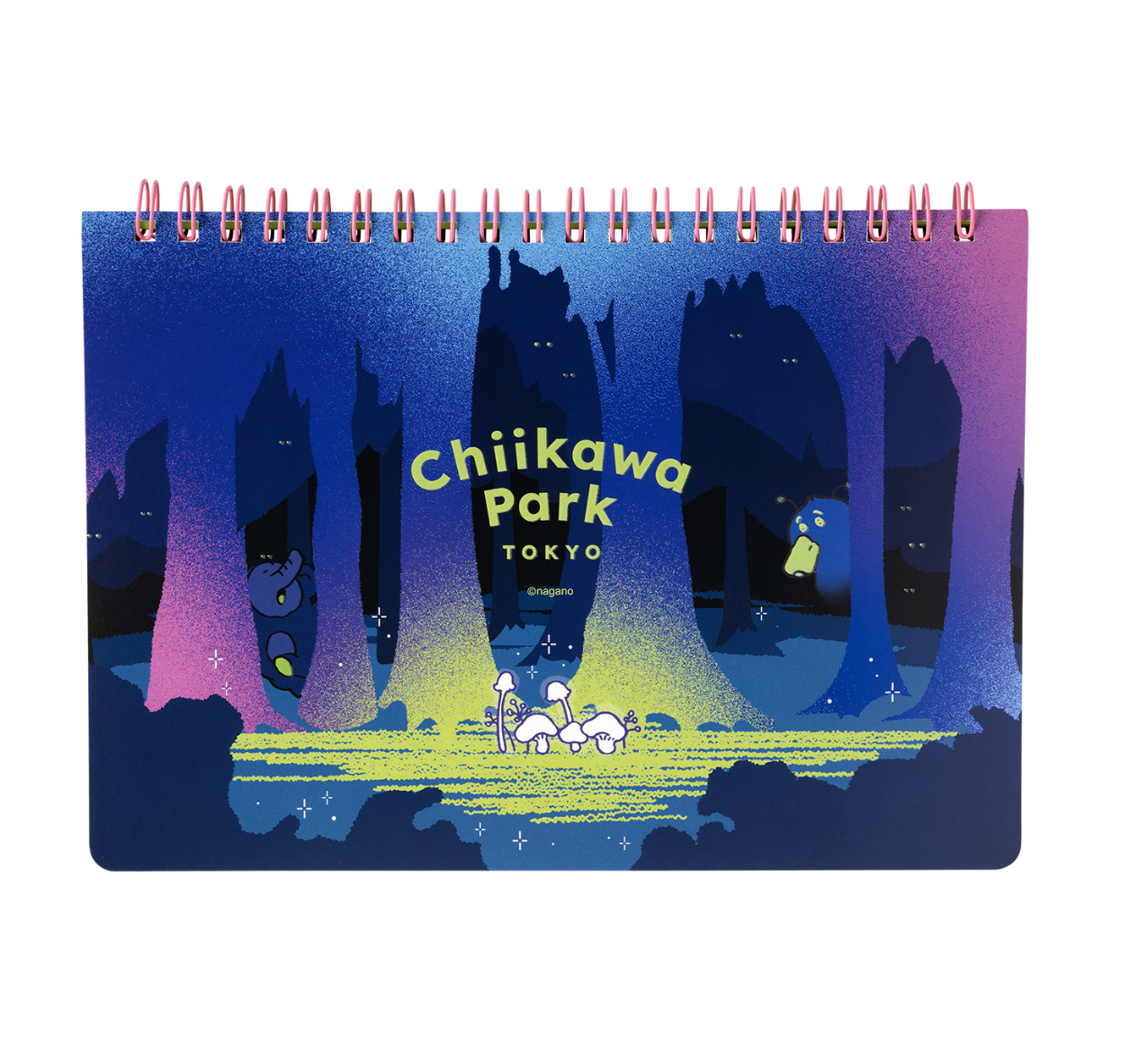 (9月底到貨)Chiikawa Park Notebook 筆記簿 暗之森