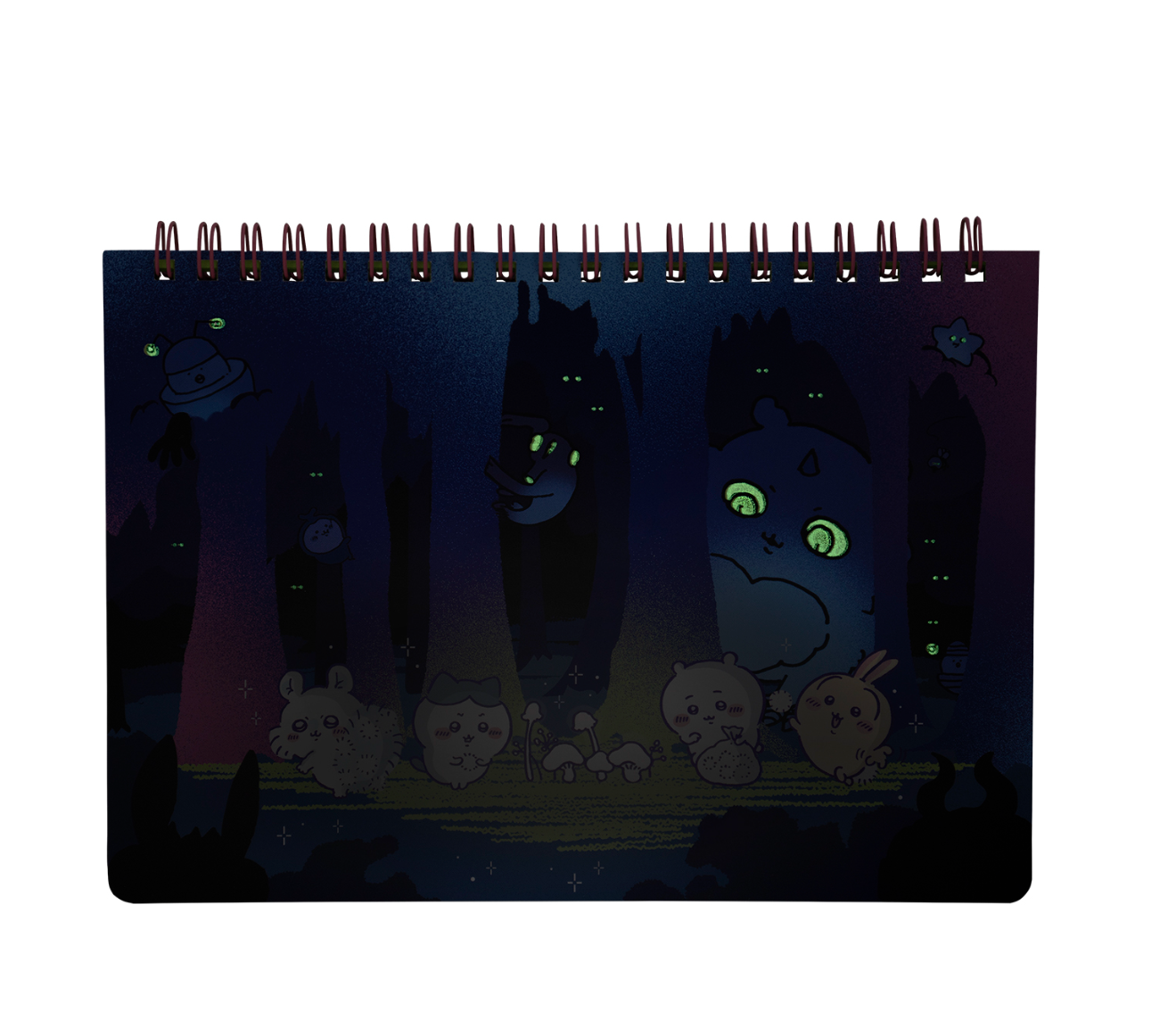 (9月底到貨)Chiikawa Park Notebook 筆記簿 暗之森