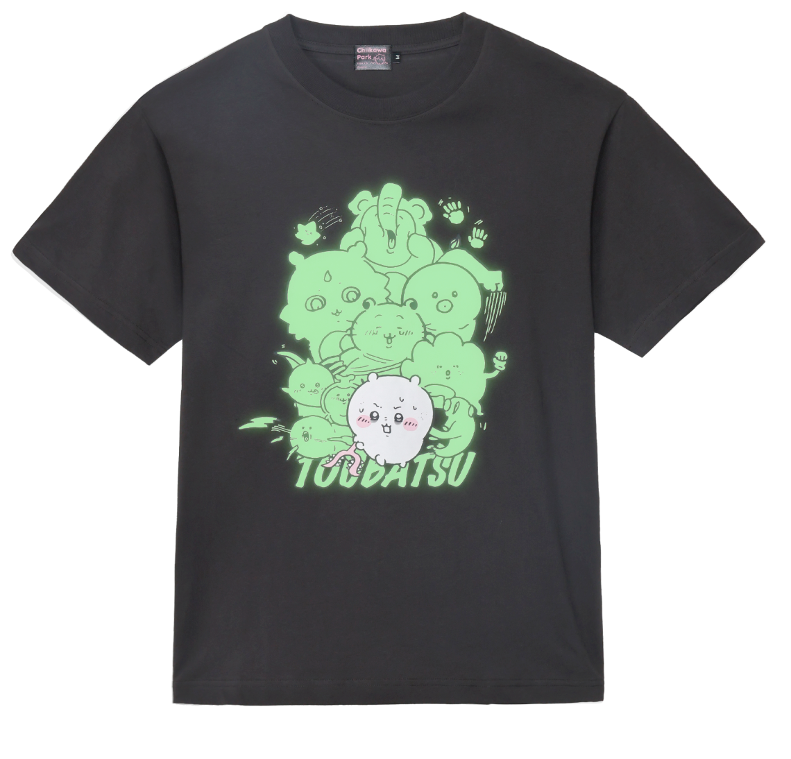(9月底到貨)Chiikawa Park 短衫夜光T-shirt 討伐
