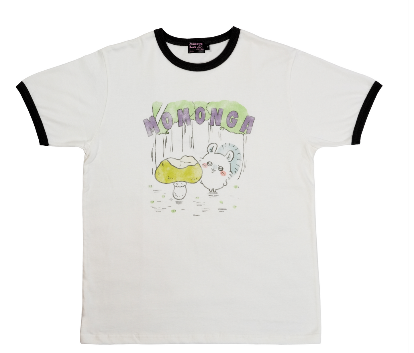 (9月底到貨)Chiikawa Park 短衫Ringer T-shirt 飛鼠