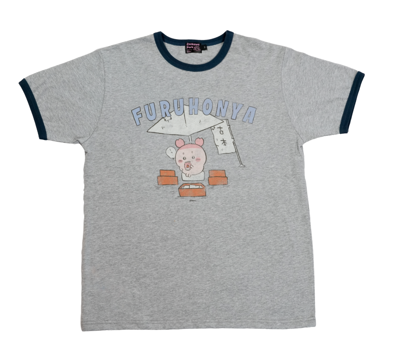 (9月底到貨)Chiikawa Park 短衫Ringer T-shirt 古本屋