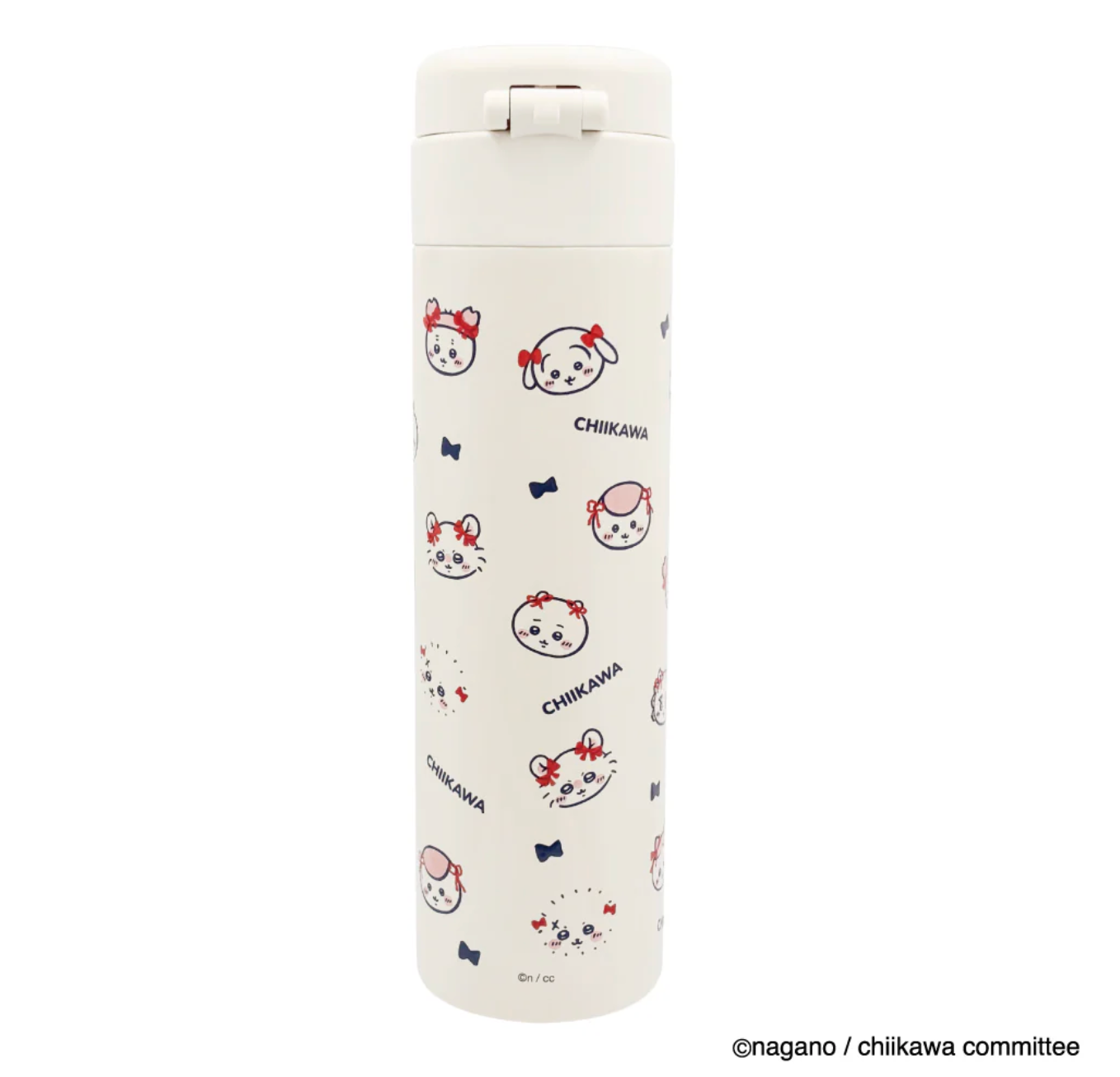 Chiikawa 500mL不銹鋼保溫瓶(全角色絲帶)