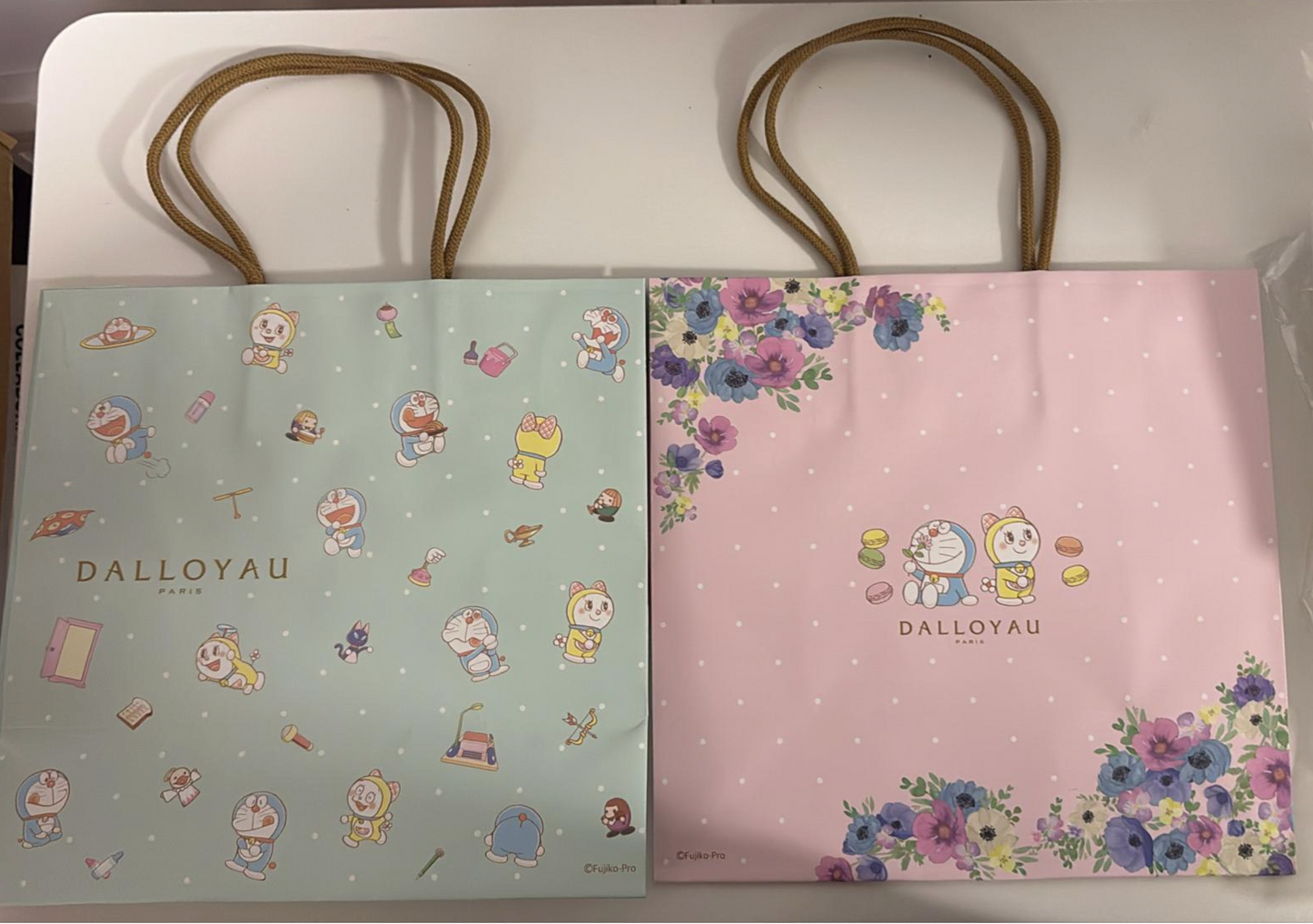 多啦A夢 Dalloyau非賣品紙袋