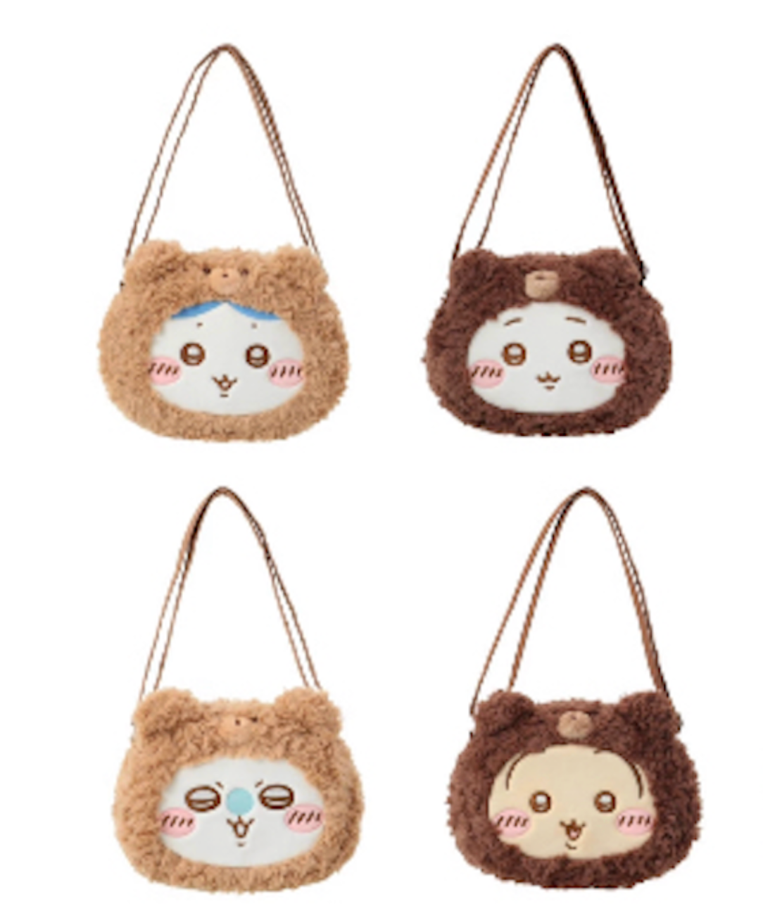 Miniso x Chiikawa 毛絨絨系列 小熊袋