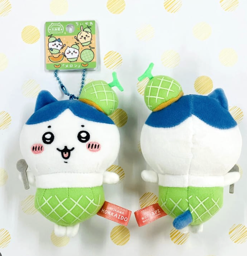 Chiikawa 當地限定公仔掛飾 北海道哈密瓜