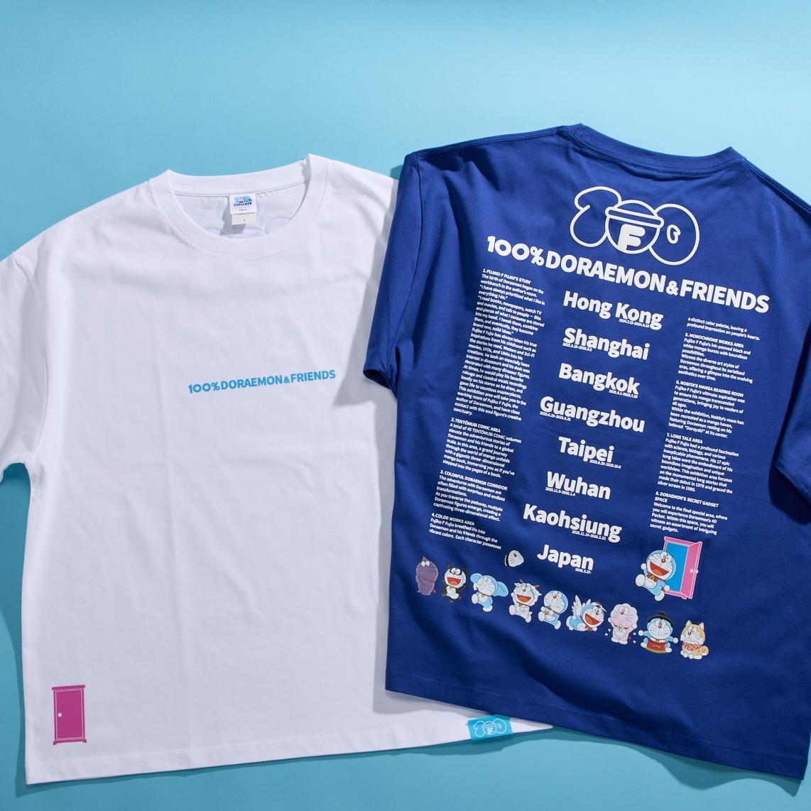100%多啦A夢&Friends巡迴特展 日本站限定 OversizedT-Shirt