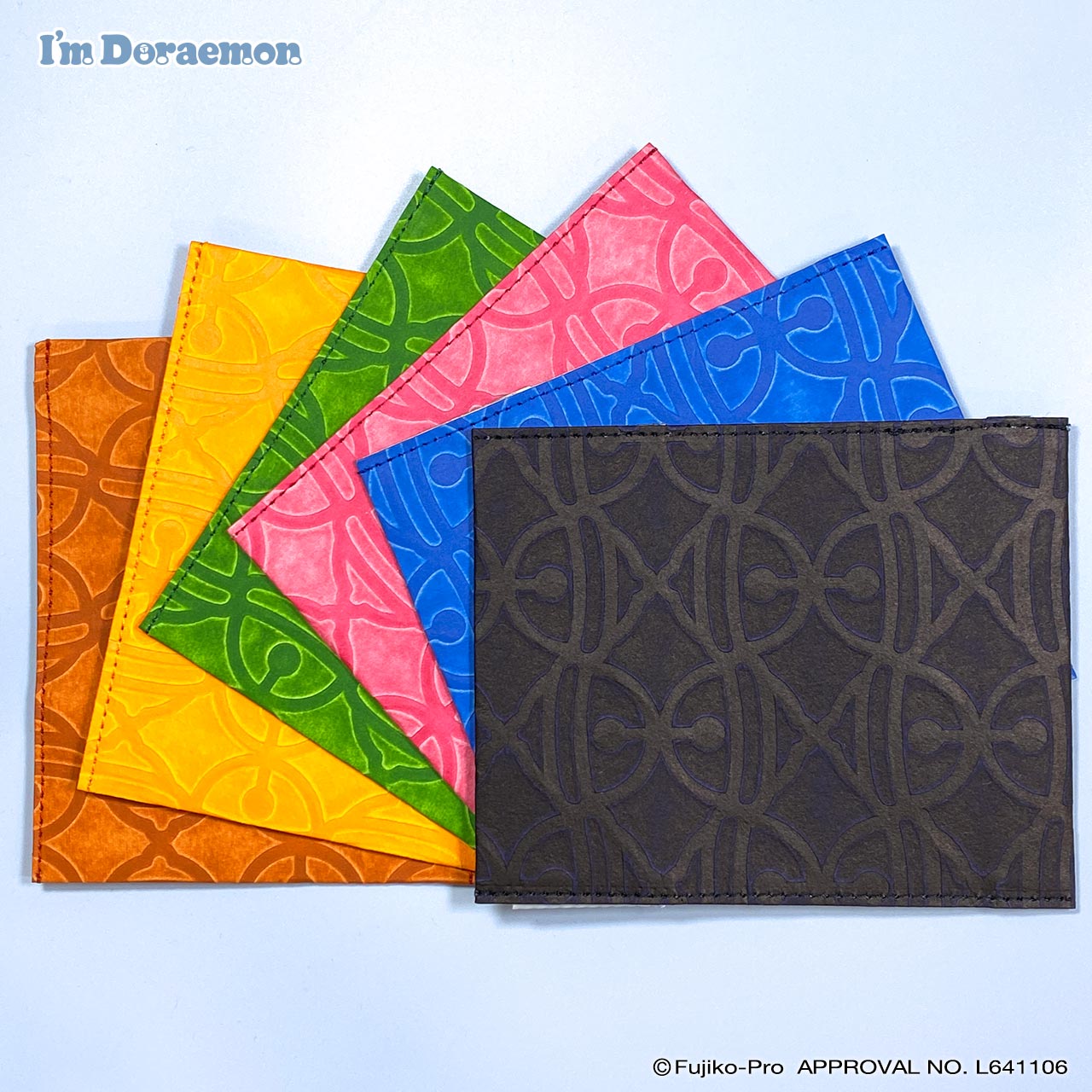 I'm Doraemon 浮き紙 Card Case