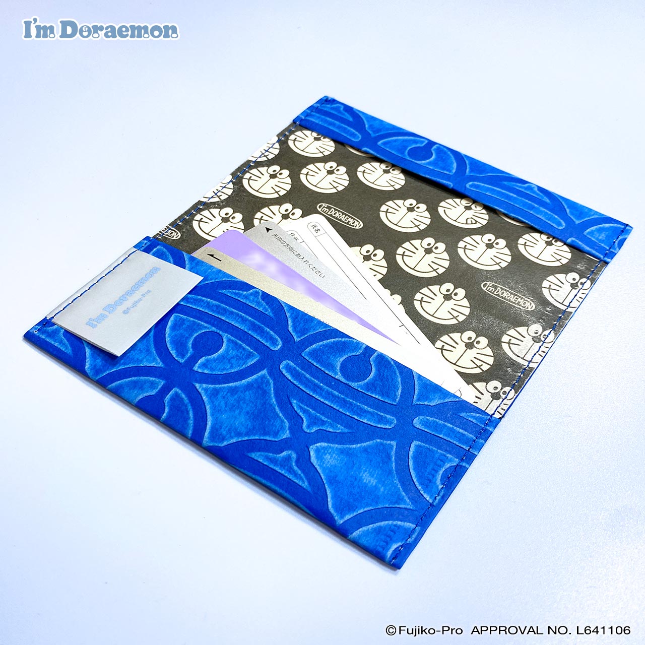 I'm Doraemon 浮き紙 Card Case