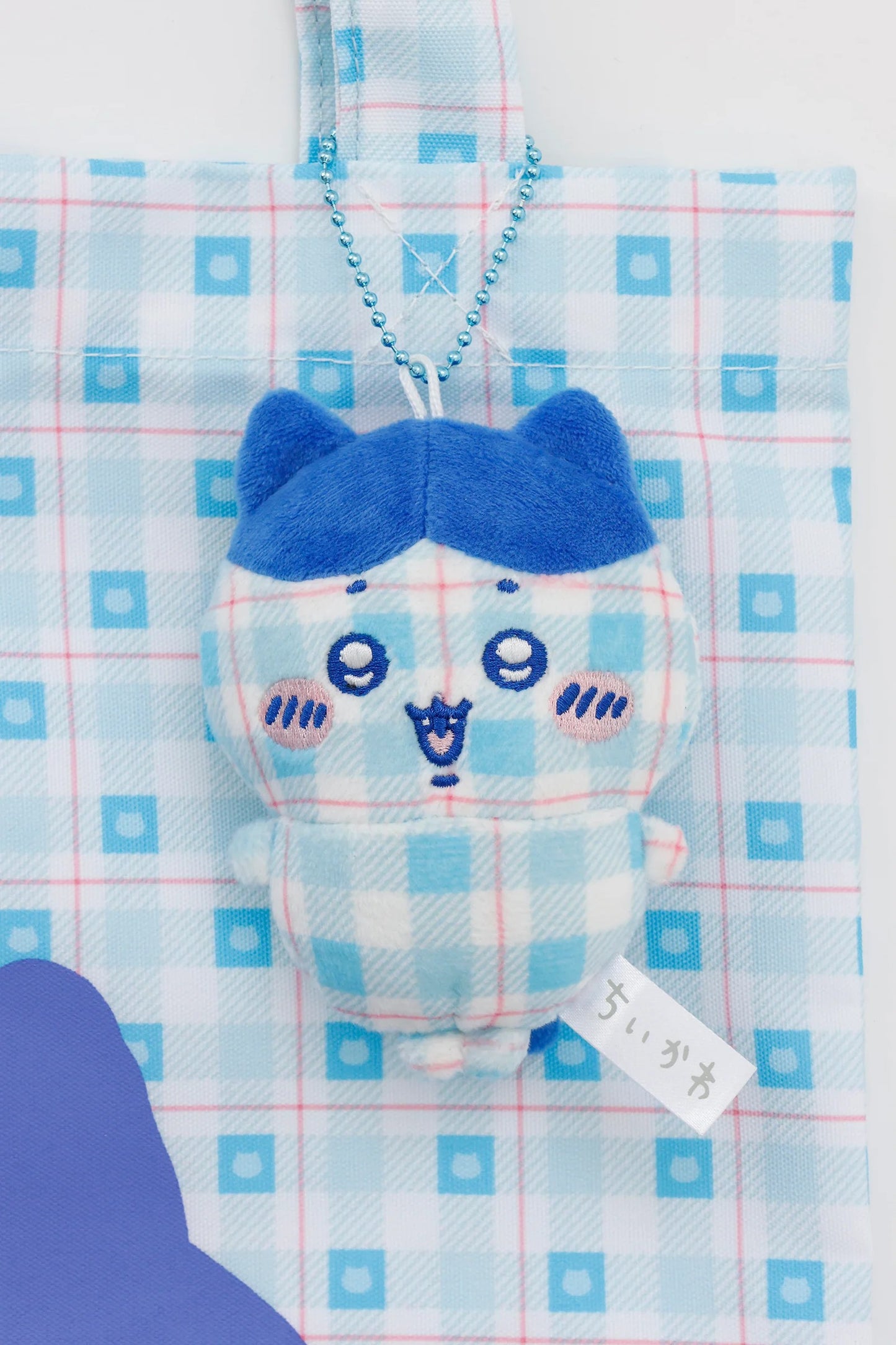 TalkingHead x Chiikawa 格子Tote Bag 小八