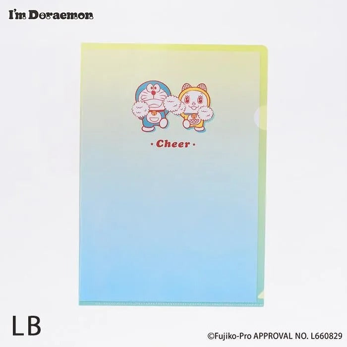 Flowering x 多啦A夢 漸變色A4File