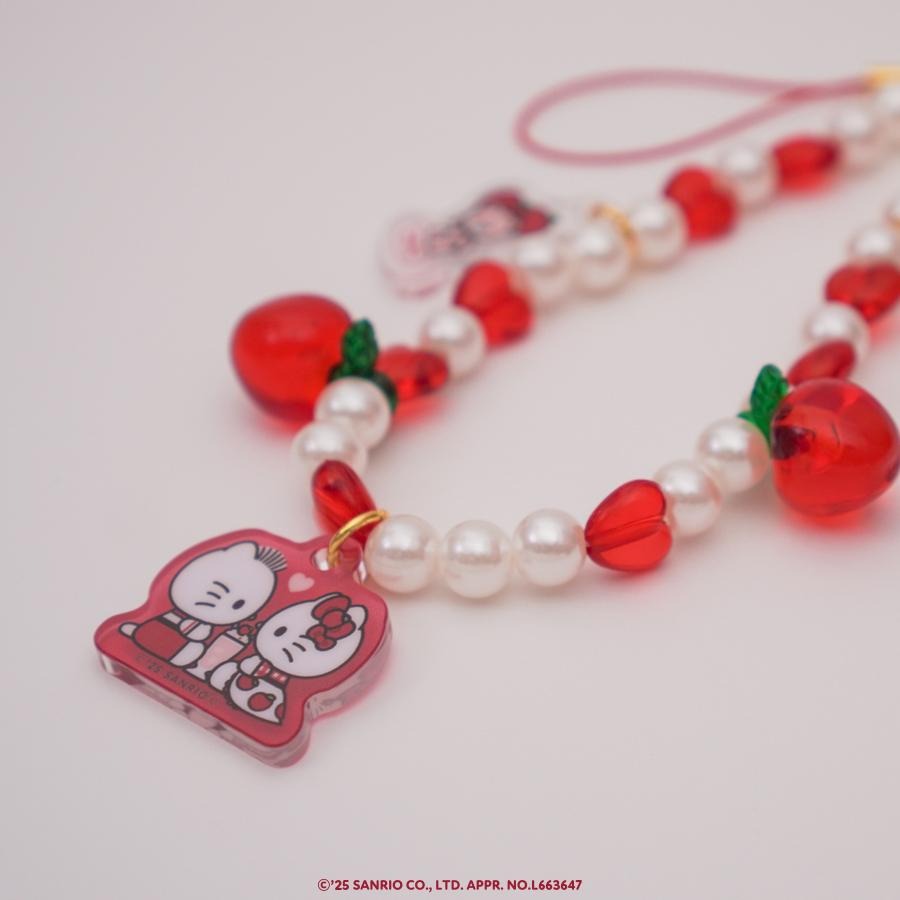 Etoile et Griotte『apple diner SURPRIZE』Hello Kitty 手機繩