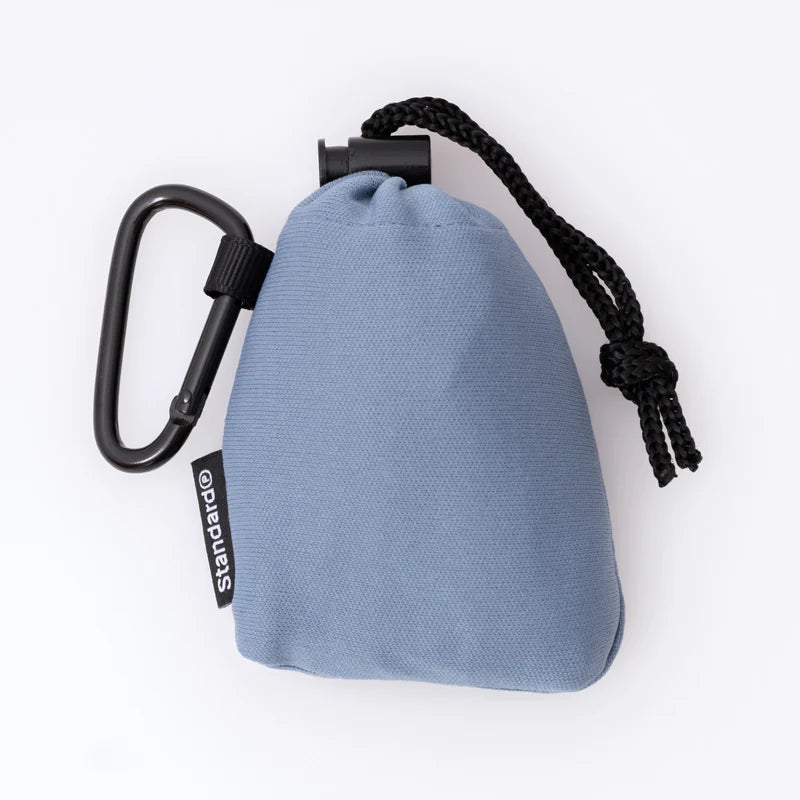 Standard Product 短Logo 環保袋 藍色 - Kiiro Japan