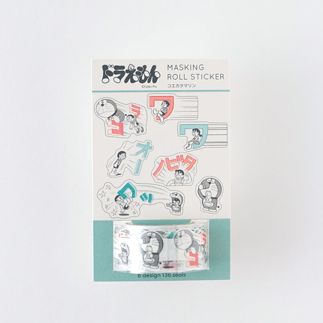 GreenFresh x Doraemon 膠紙(一套四款)