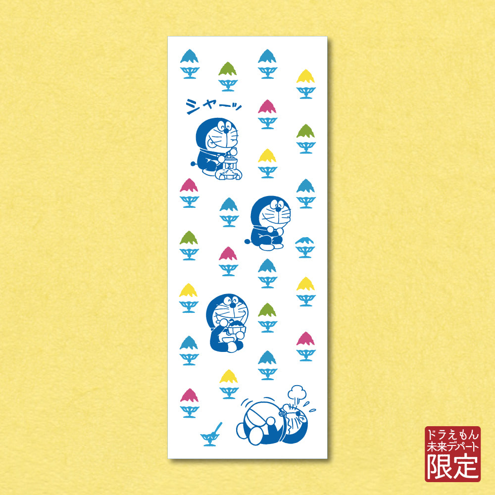 未來百貨限定 多啦a夢注染毛巾