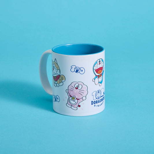 (現場缺貨)100%多啦A夢&Friends巡迴特展 日本站限定 Mug
