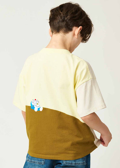 Graniph x  多啦A夢豆沙包童裝T-Shirt