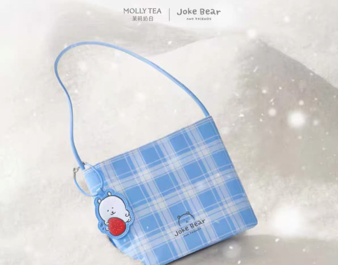 Nagano 自嘲熊與朋友 內地茉莉奶白限定 帆布袋