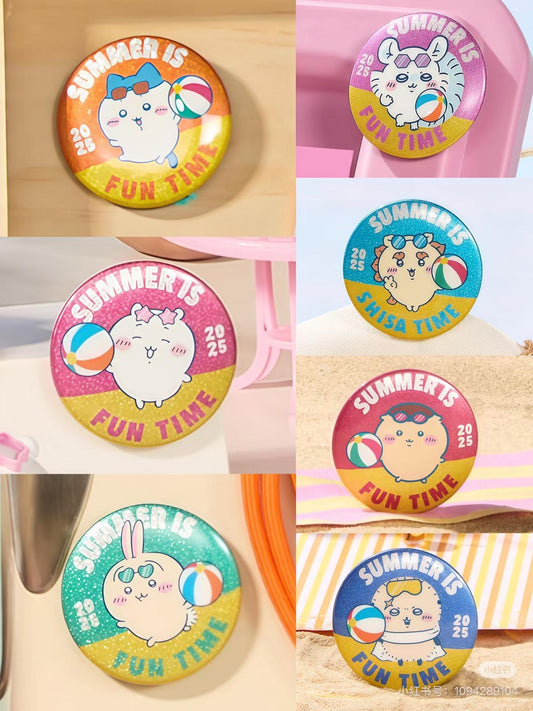 Miniso x Chiikawa 夏日襟章