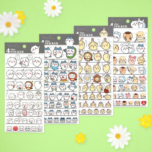 Chiikawa 4 Size Sticker 角色造型可愛貼紙