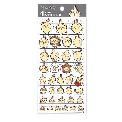Chiikawa 4 Size Sticker 角色造型可愛貼紙