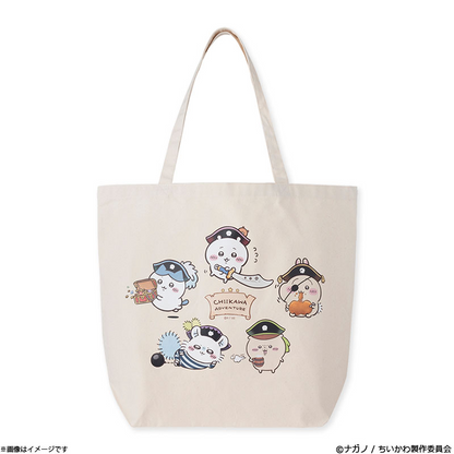 Chiikawa 台場冒險王 海盜全角色tote bag