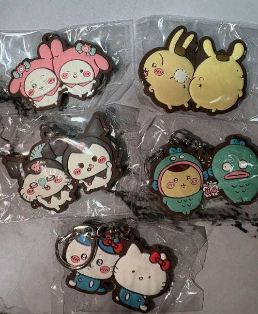 Sanrio x Chiikawa Rubber 鎖匙扣