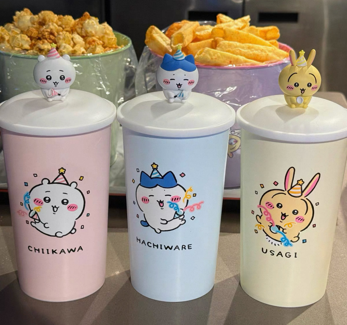 Chiikawa 內地戲院限定周邊 變色Topper杯連吸管