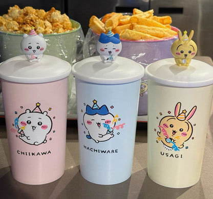 Chiikawa 內地戲院限定周邊 變色Topper杯連吸管