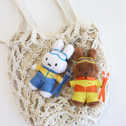 Miffy 韓國限定冬奧系列 跳台滑雪公仔掛飾