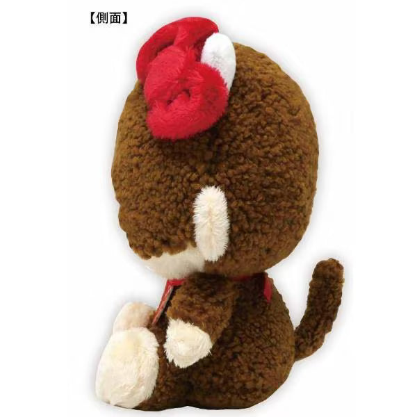 Monchhichi x Hello Kitty 毛毛公仔