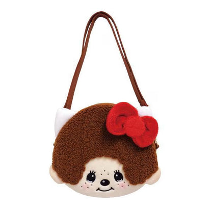 Monchhichi x Hello Kitty 毛毛公仔Shoulder Bag