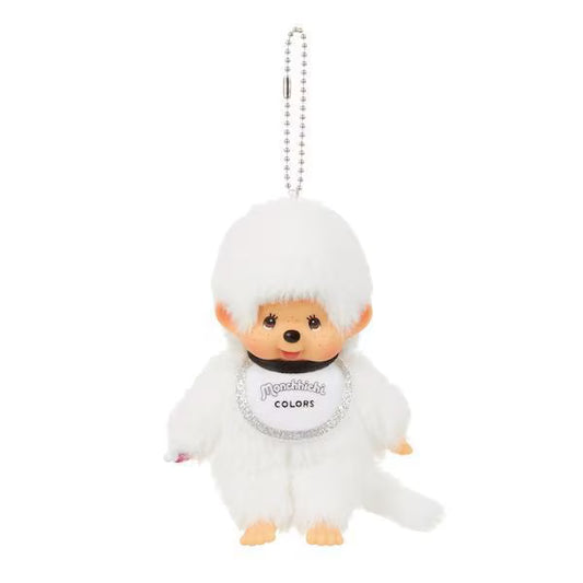 Monchhichi 彩色公仔掛飾 白色