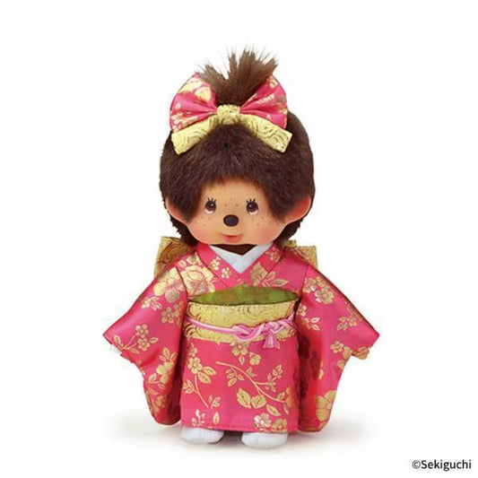 Monchhichi 和服女仔款公仔