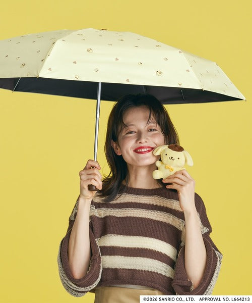 Sanrio X WPc. 聯名遮光物角色防曬迷你摺疊日傘 晴雨兩用