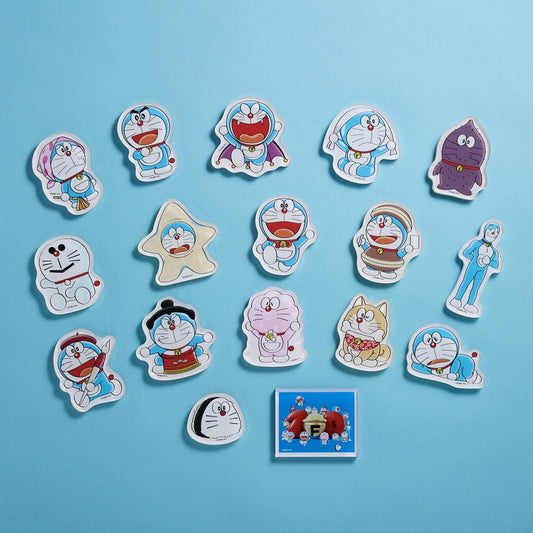100%多啦A夢&Friends巡迴特展 日本站限定 磁石貼 - Kiiro Japan