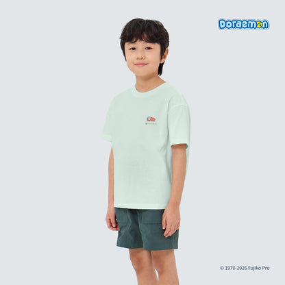 多啦A夢 x Snow Peak 韓國限定小童T-Shirt 訓睡袋款