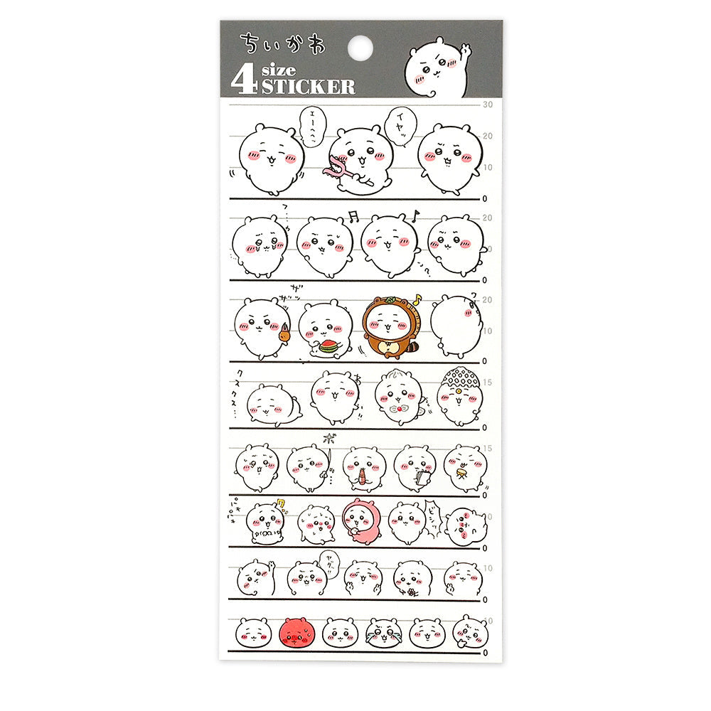 Chiikawa 4 Size Sticker 角色造型可愛貼紙