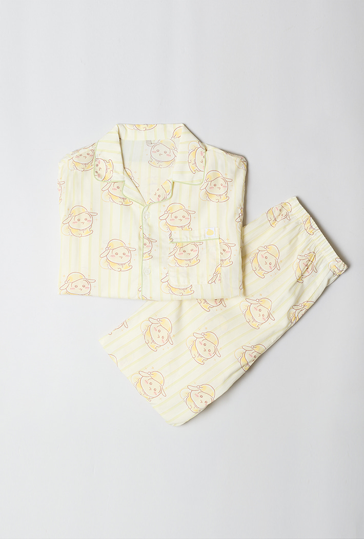 Chiikawa x Spao 成人長袖薄款睡衣套裝 兔兔