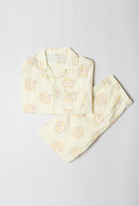 Chiikawa x Spao 成人長袖薄款睡衣套裝 兔兔