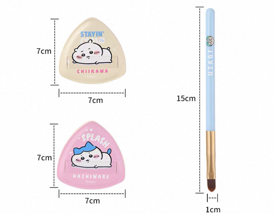 Miniso x Chiikawa 抗菌底妝套裝