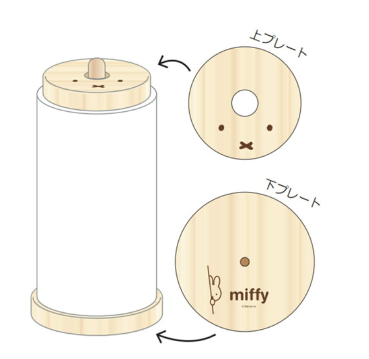 Miffy Kitchen Paper Holder 廚房紙巾架