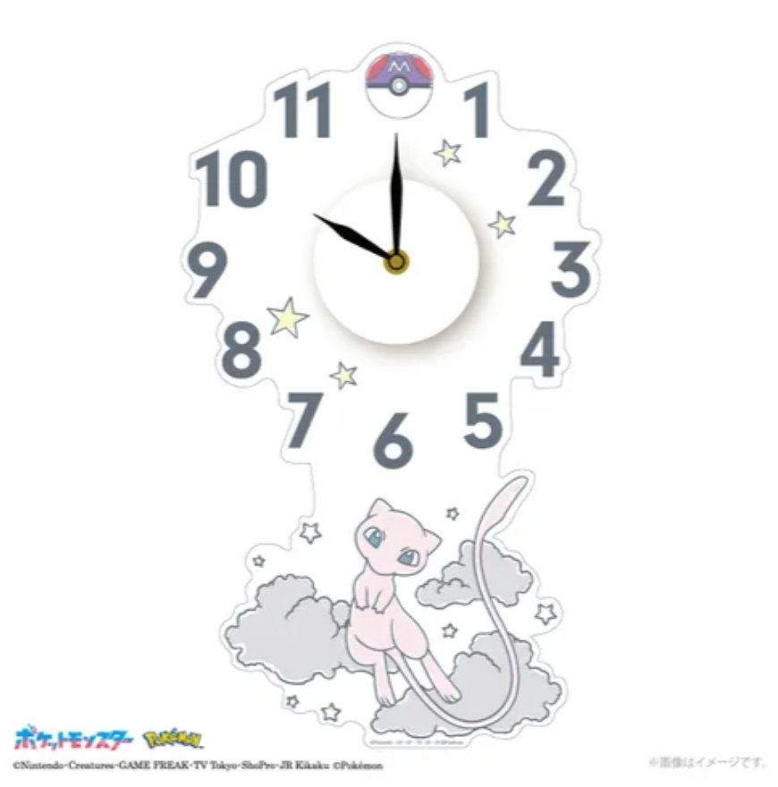 Pokemon 貼牆鐘