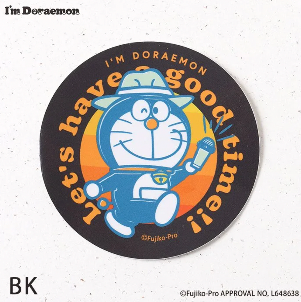 Flowering 戶外系列 多啦A夢Sticker