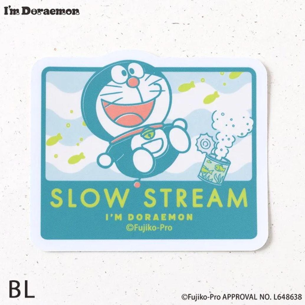Flowering 戶外系列 多啦A夢Sticker
