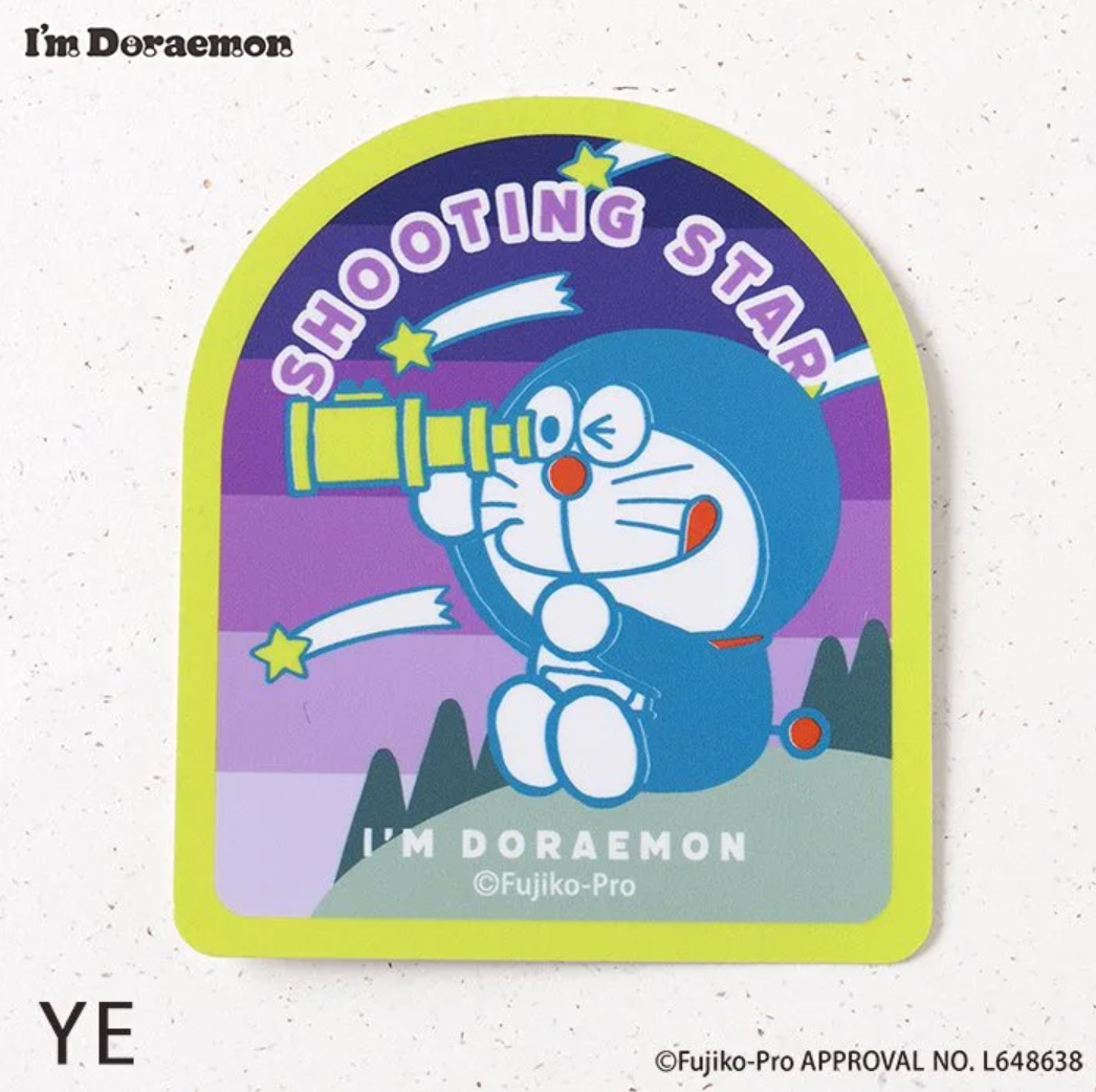 Flowering 戶外系列 多啦A夢Sticker