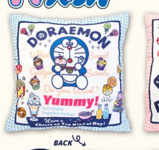 多啦A夢甜品Cushion